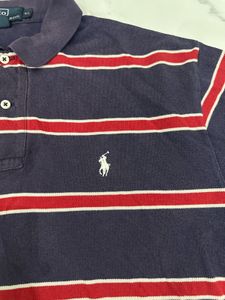 Ralph Lauren Polo Shirt - Navy Stripe