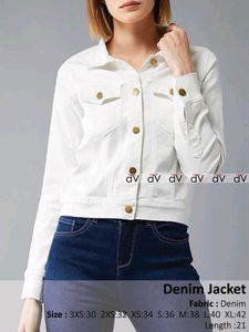 Pink Denim Jacket
