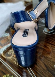 Van Heusen Blue Slingback Heels