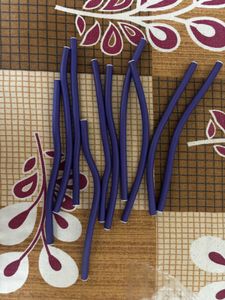 Purple Hair Rollers Set