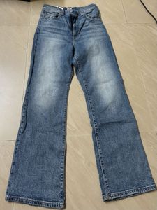 Women's Blue Denim straight Jeans