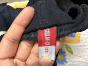 Boy’s Dark Wash Denim Jogger Pants