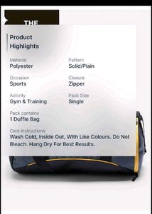 KICA Duffle Bag - 22L Capacity