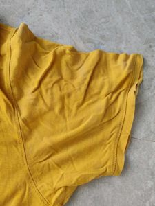 Yellow Graphic Print T-Shirt