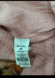 Peach Embroidered Top tunic