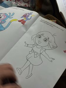 Pack Of Kids Colors, Coloring Book, Stand &amp; Board