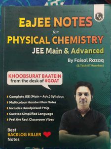 EaJEE NOTES Physical Chemistry JEE
