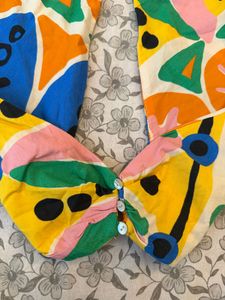Final Sale!! Zara Boho Halter Top 🩵🧡🩷