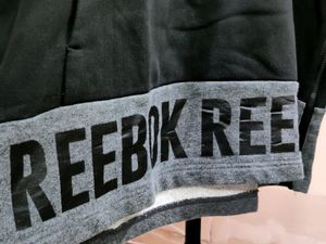 💥BUY1GET1💥 REEBOK men's cotton regular fit color block hooded sweatshirt.