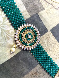Stunning Green Beaded Bracelet