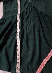 Elegant Green Embroidered Kurta