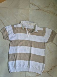 Powerlook Classic Striped Polo Shirt