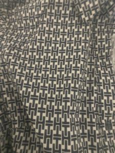 Stylish Black &amp; White Printed Button-Up Shirt