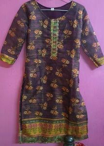 Elegant Floral Kurti for Women
