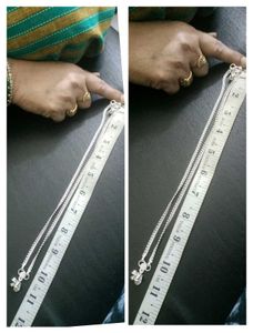 Silver Anklets