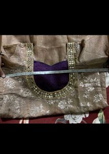 Elegant mirror work Kurta Set with Dupatta