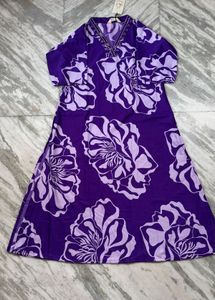 Vibrant Floral Kurta Set