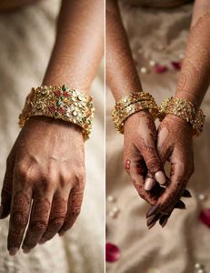 Exquisite Kundan Bangles