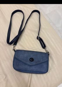 Stylish Blue Crossbody Bag