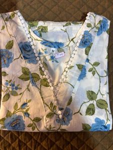 set of two Floral Kurtis with free shipping