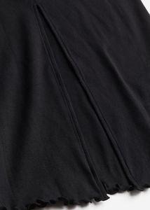 jersey pencil  midi Skirt