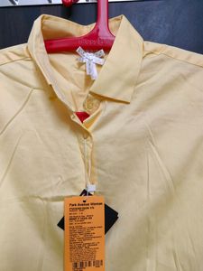 Yellow Formal Shirt