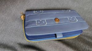 Blue Cartoon Wallet
