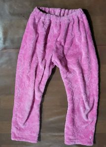 Cozy Plush Wide Leg Pants