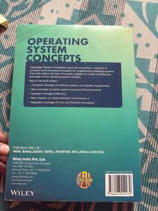 Operating System Concepts -  Wiley