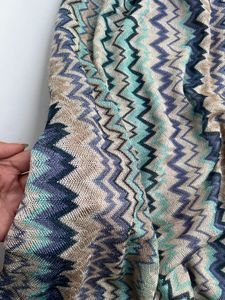 Boho Halter Neck Zigzag knot Maxi Dress length 57