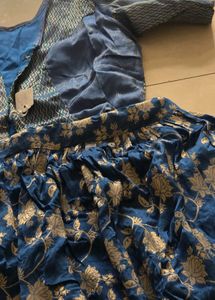 Beautiful Blue Lehenga Choli Set