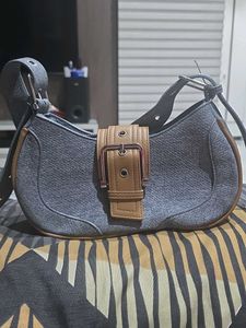 Denim Hobo Bag