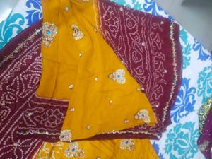 Bandhani Lehenga Choli Set