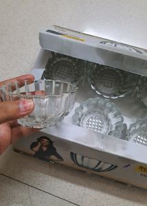 GLASS BOWL 6 PIECES
