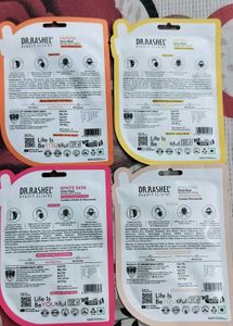 Dr. Rashel Sheet Masks - Set of 4