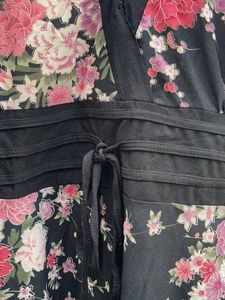 Floral Kimono Style Dress