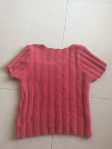 Cozy Fuzzy Square Neck Top