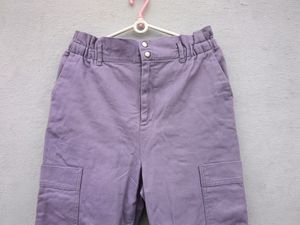 Beautiful Purple Cargo Jeans