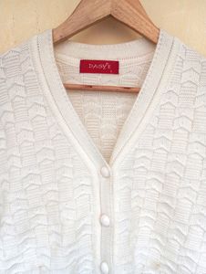 White Elegant Sweater (Women)