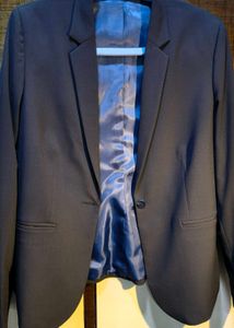 Navy Blue Women's Business Suit