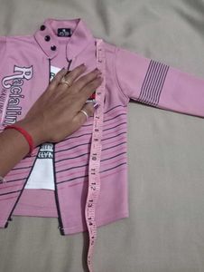 Baby Boys' Pink Outfit - Size Unknown