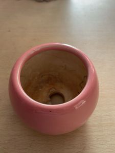 Cute Pink Ceramic Pot