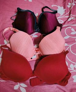 Set of 3 Padded Bras