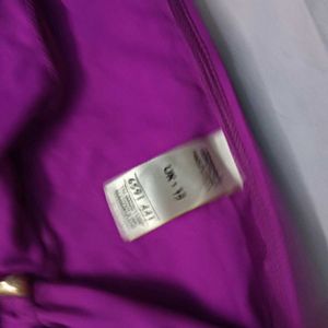 Purple Bikini⚛️ Bottom with Gold Accent