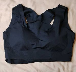 Black Padded Sports Bra