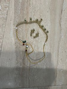 Ad Emerald Necklace Set