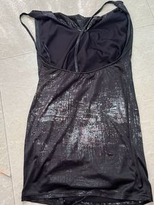 Sparkly Black Mini Dress