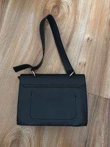 Classic Black Shoulder Bag