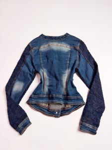 Lace Denim Jacket