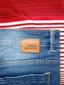 Moda Rapido Denim Shorts